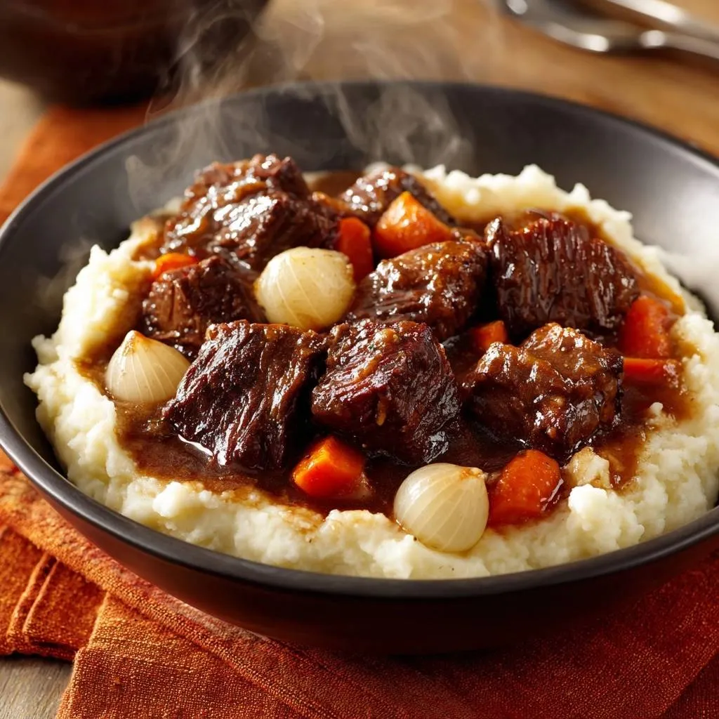 Mastering Slow Braised Beef and Carrots for Fork-Tender Results - recipe image