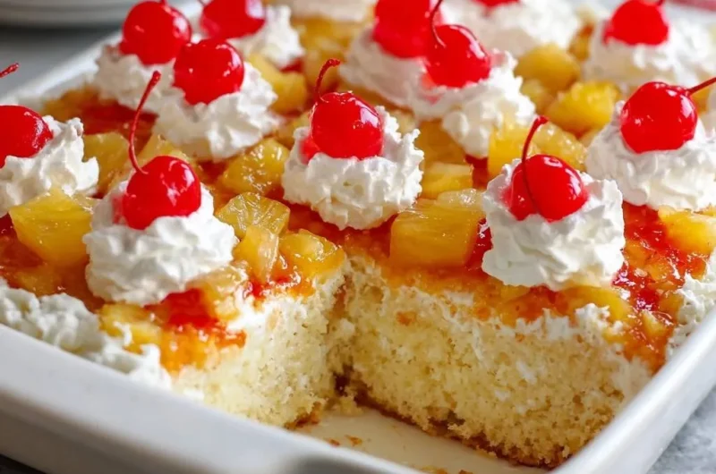 Pineapple Cherry Cake