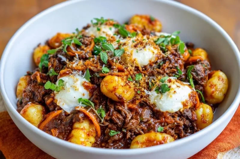 Short Rib Ragu Gnudi