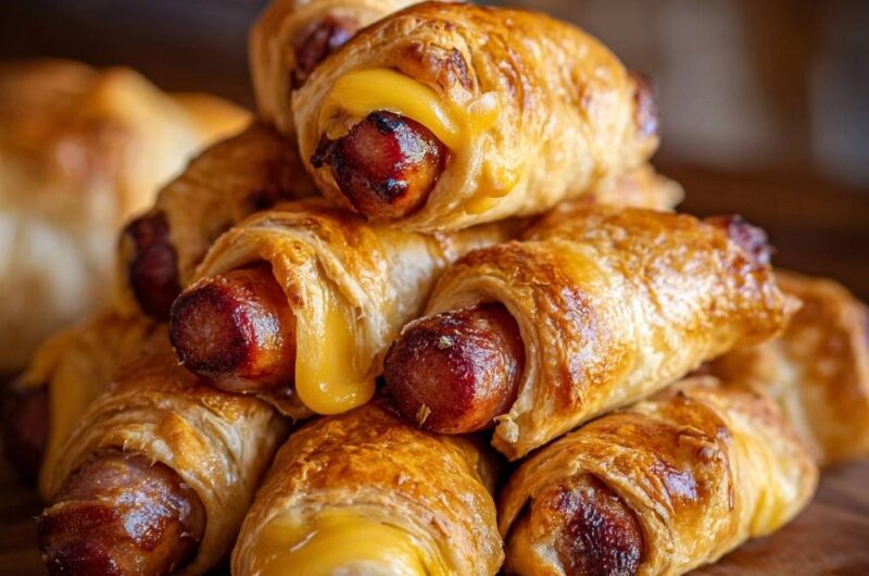 Cheesy Pigs in a Blanket
