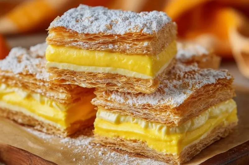 Classic Vanilla Custard Slices