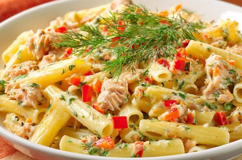 Creamy Salmon and Dill Penne
