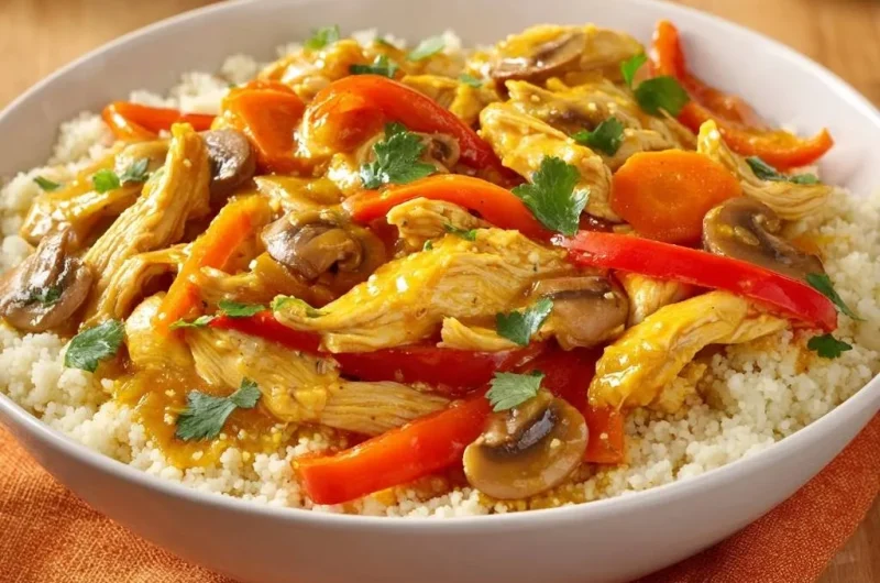 Golden Chicken and Vegetable Couscous