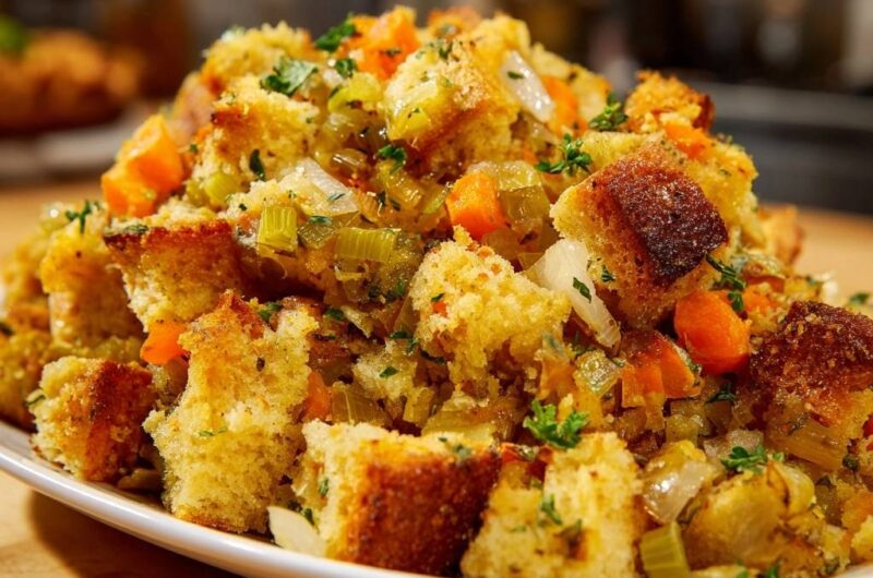 Golden Cornbread and Herb Stuffing