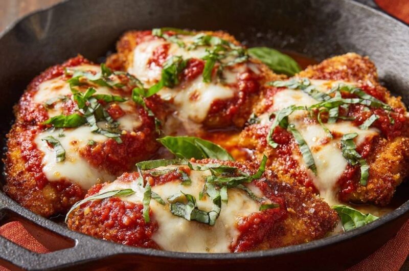 Skillet Chicken Parmesan