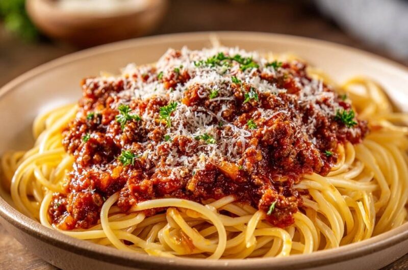 Classic Spaghetti Bolognese