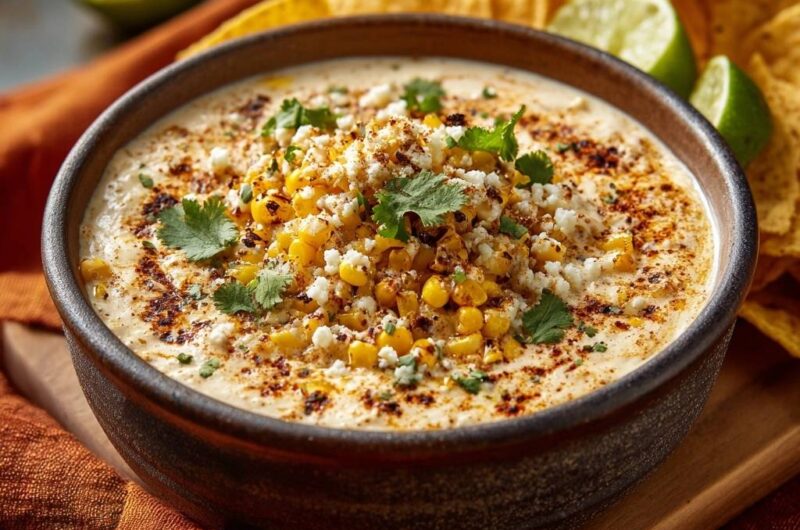 Creamy Mexican Street Corn Dip