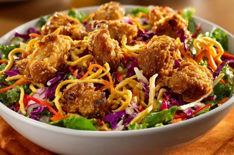 Crispy Asian Chicken Salad