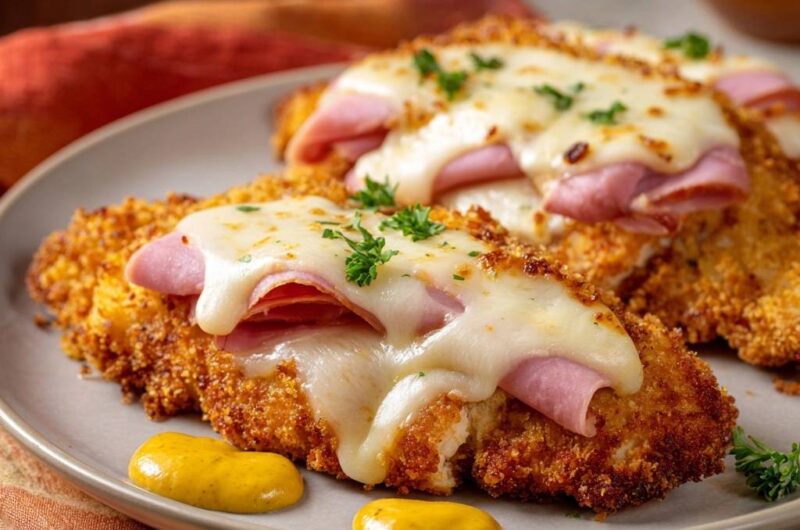 Crispy Chicken Cordon Bleu Bake