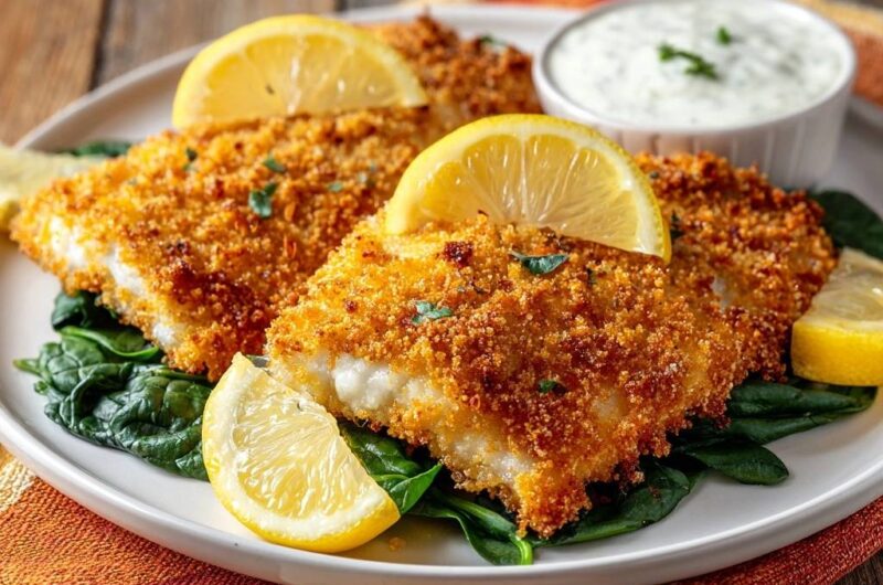 Crispy Breaded White Fish