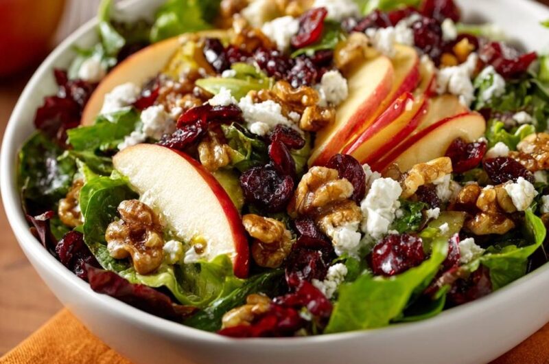 Harvest Apple and Walnut Salad