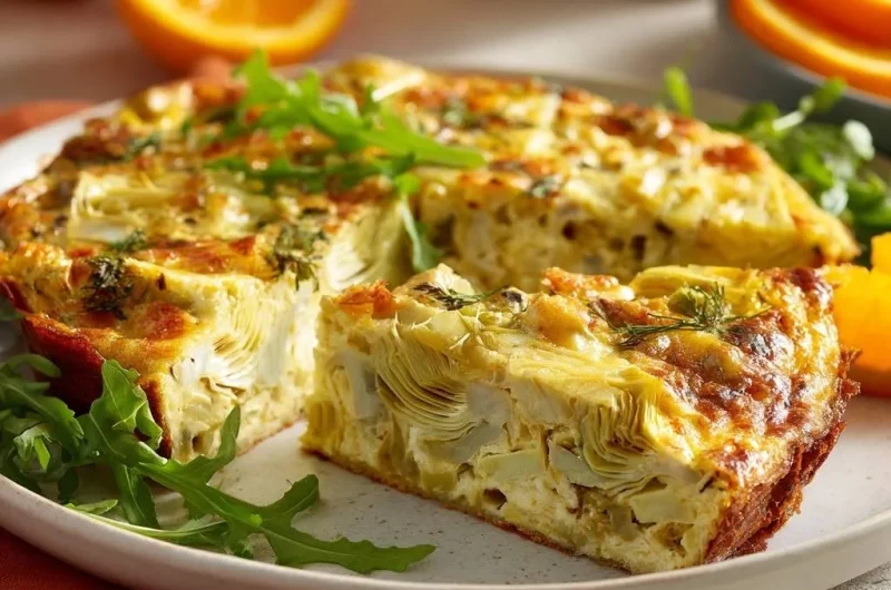 Mediterranean Artichoke Frittata