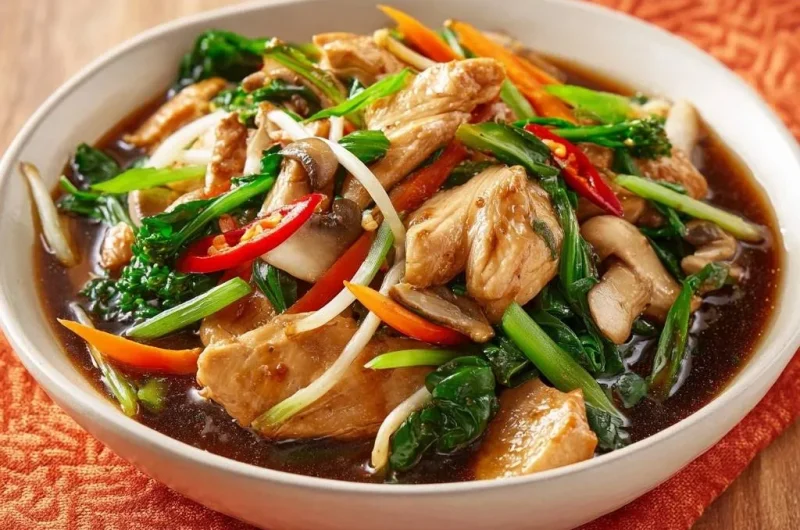 Savory Chicken and Vegetable Stir-Fry