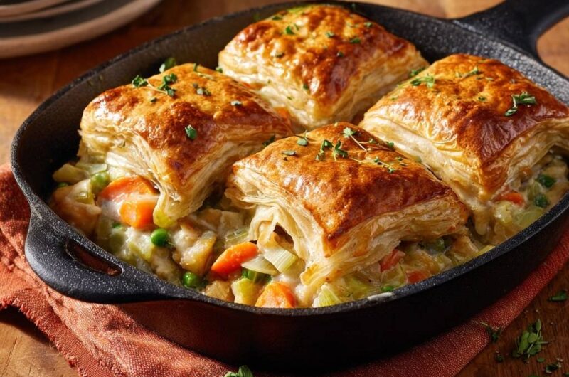 Skillet Chicken Pot Pie