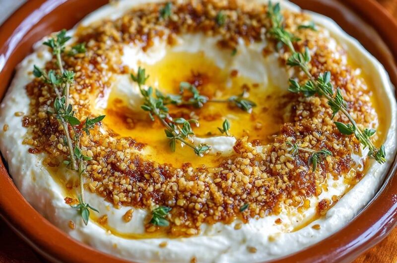 Whipped Feta and Garlic Dip