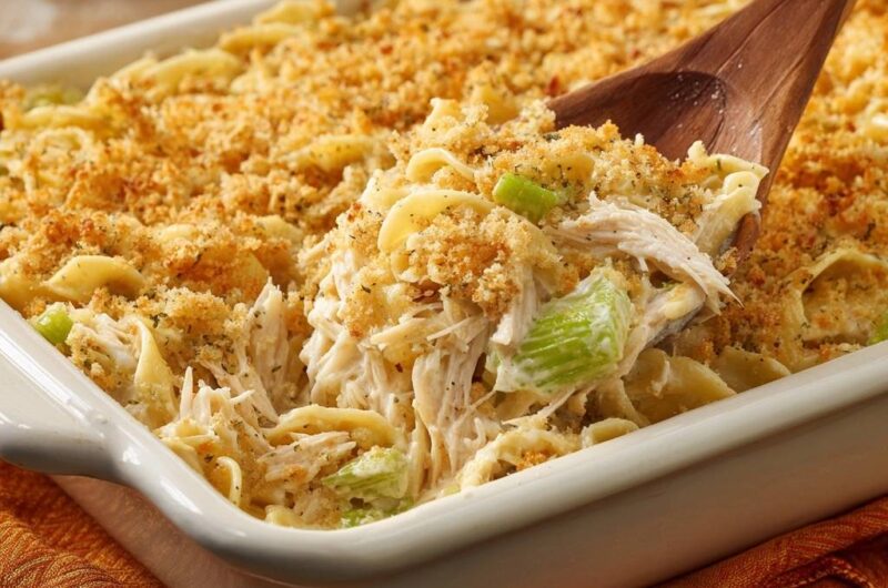 Creamy Chicken Noodle Casserole