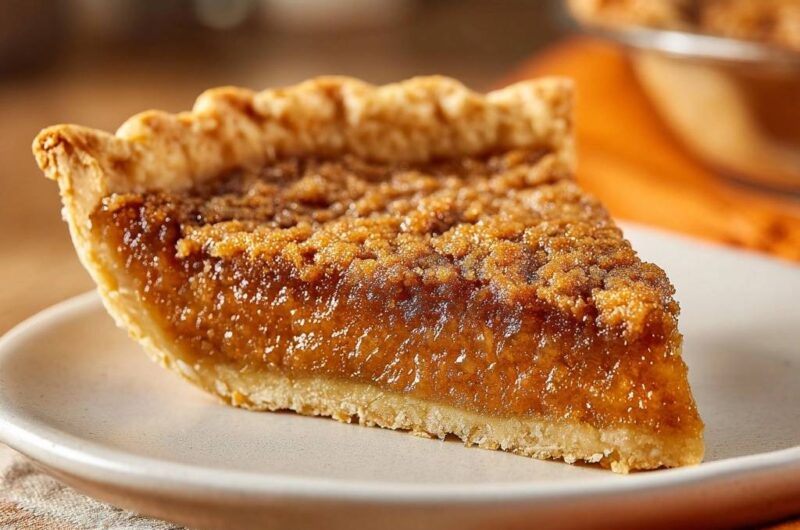 Brown Sugar Crumble Pie