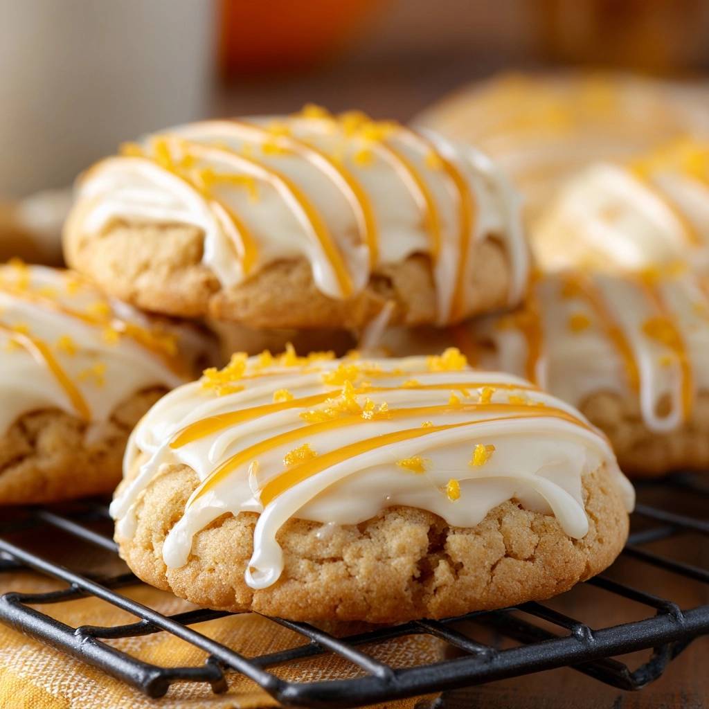 Mastering Glazed Orange Creamsicle Cookies with the Anti-Soggy Method - recipe image