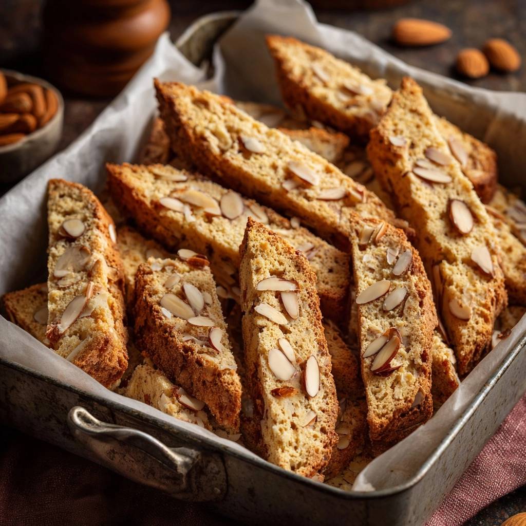 Mastering Golden Almond Biscotti Without the Crumbly Mess - recipe image