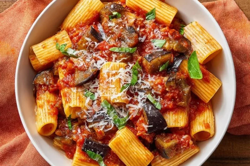 Rigatoni alla Norma
