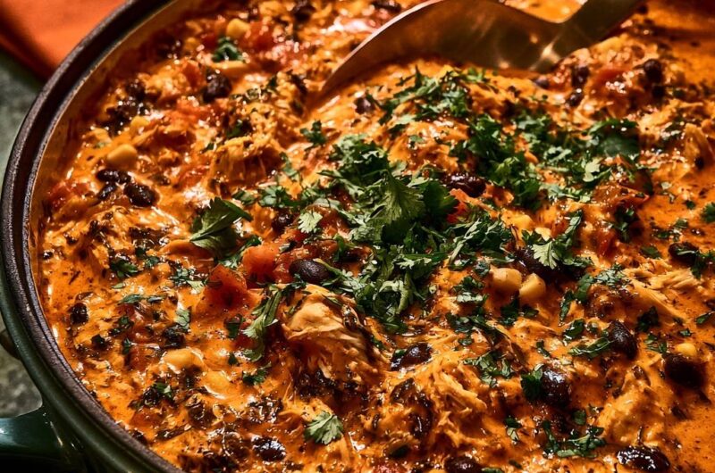 Creamy Southwest Chicken Chili