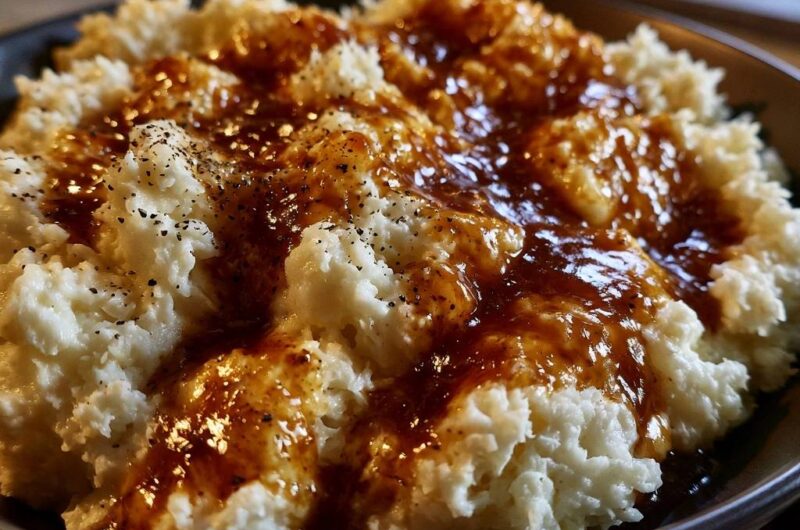 Fluffy Garlic Mashed Potatoes
