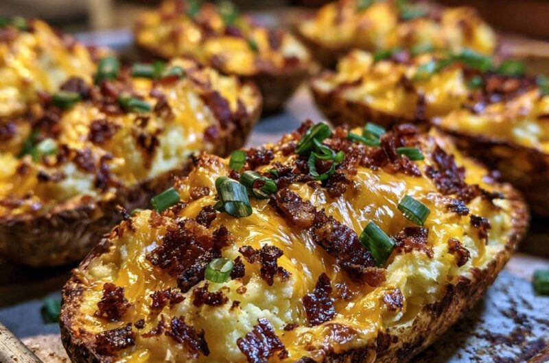 Loaded Twice-Baked Potatoes