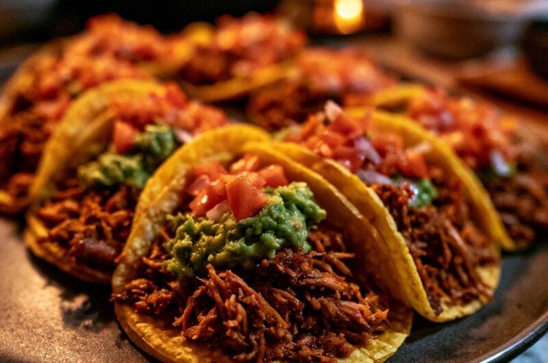 Slow Cooked Shredded Beef Tacos