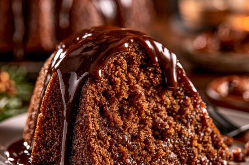 Glazed Chocolate Bundt Cake